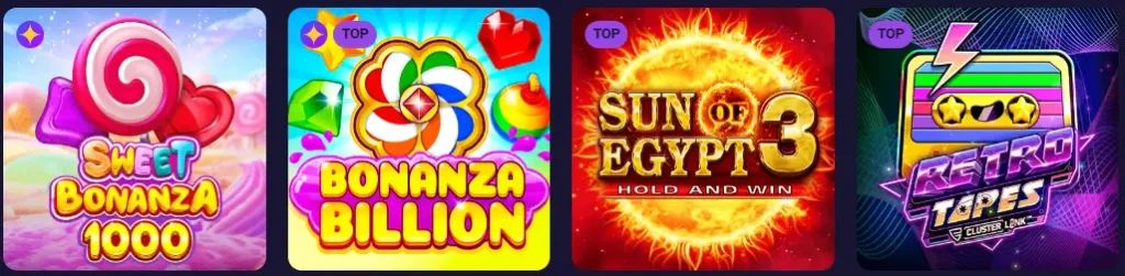 Spirit Casino pokies lobby featuring popular slot titles